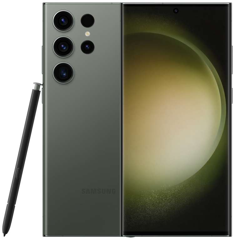 Смартфон Samsung Galaxy S23 Ultra 12/512 ГБ, Dual nano SIM, зеленый