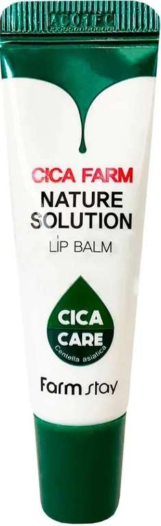 Бальзам для губ FARMSTAY Cica Farm Nature Solution Lip Balm, 10 мл (по Ozon карте)