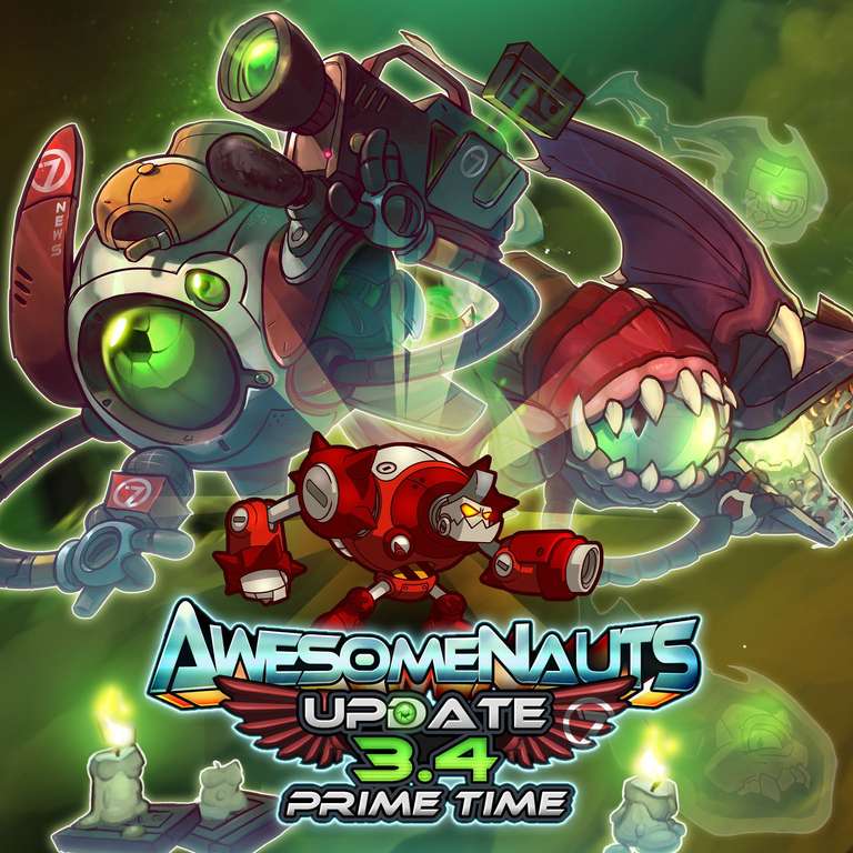 [PC] DLC: Awesomenauts - Bozo Gunk Skin Бесплатно