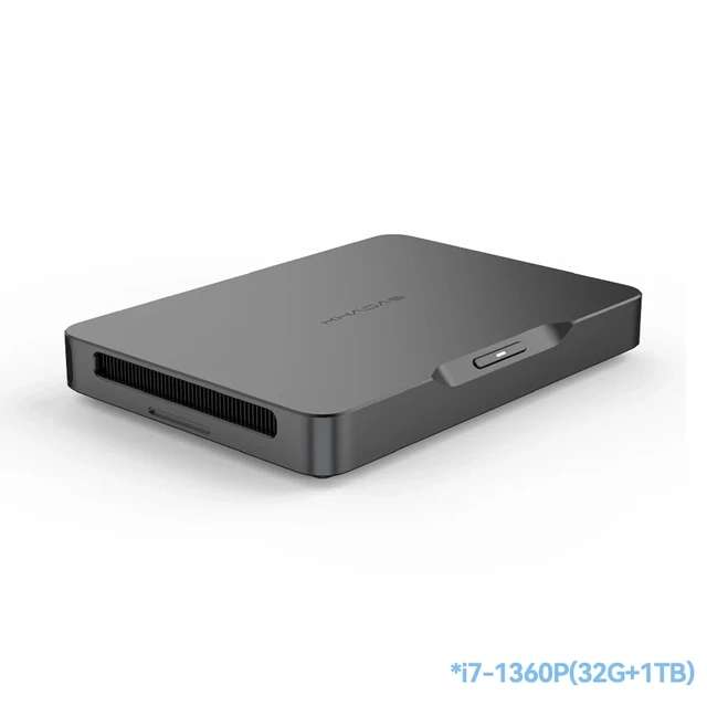 Модульный мини компьютер Khadas Mind (напр., с процессором i7-1360P, 32Gb RAM, 1Tb SSD)