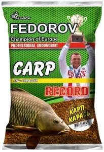 Прикормка рыболовная ALLVEGA "FEDOROV RECORD" 5шт по 1кг