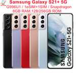 Смартфон Samsung Galaxy S21+ 8+128Гб (восстановленный)