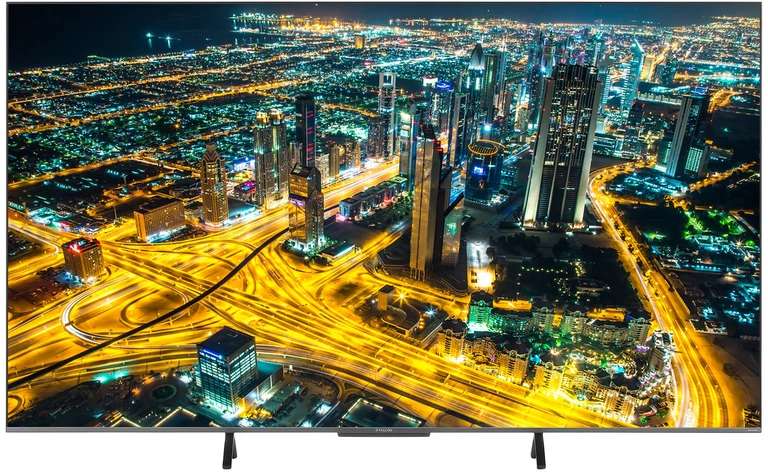 QLED, 75" 4K телевизор iFFALCON 75H720 Smart TV (Google TV) + гол.упр.