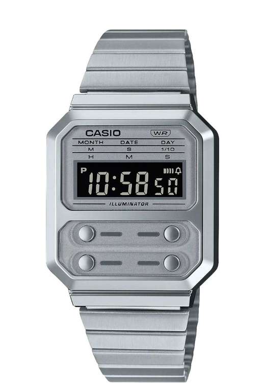 Японские наручные унисекс часы Casio Collection A100WE-7B