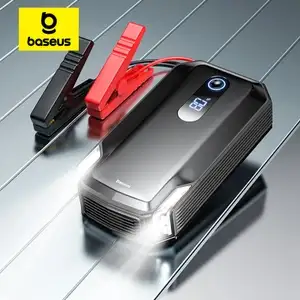 Автомобильное пусковое устройство Baseus Super Energy Max (20000 mAh, 2000A, 42W, LED-дисплей, фонарик)