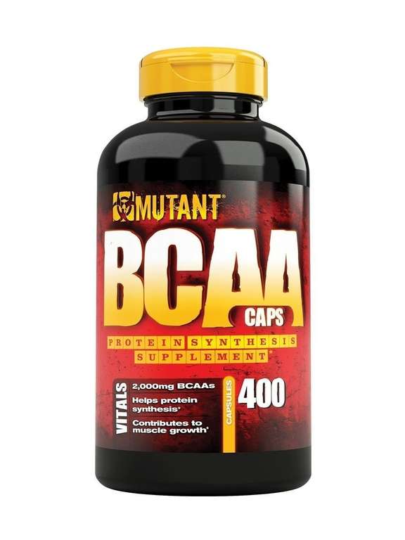 Аминокислоты MUTANT BCAA Capsules 640 mg х 400 (400 капс.)