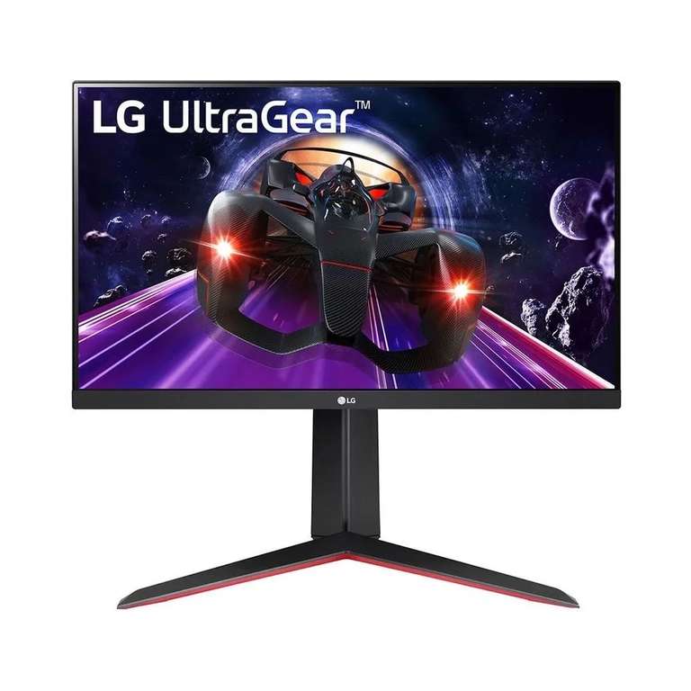 Монитор LG UltraGear 24GN65R-B (23.8", FullHD, IPS, 144 гц, 300кд/м2, 8bit) с картой Ozon