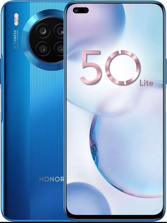 Смартфон Honor 50 Lite 128Gb синий
