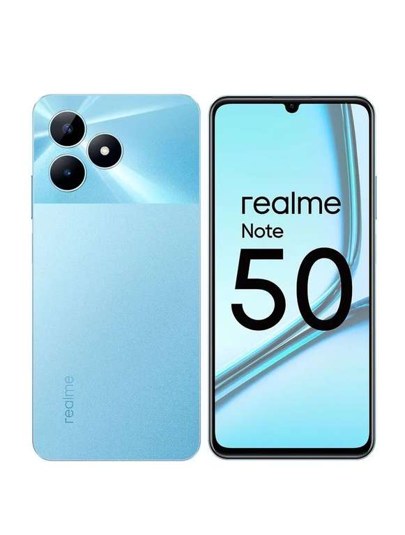 Смартфон Realme note 50 3/64 (с картой OZON)