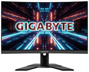 27" Монитор GIGABYTE G27QC, 2560x1440, 165 Гц, VA, черный