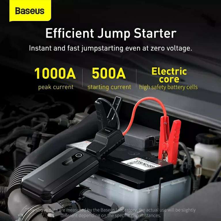 Пусковое устройство Jumpstarter Baseus для автомобиля, 1000А/10000 mAh
