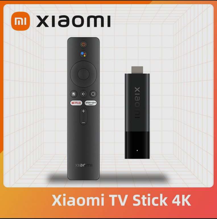 ТВ-приставка Xiaomi Mi TV Stick 4K (с Озон картой, из-за рубежа)