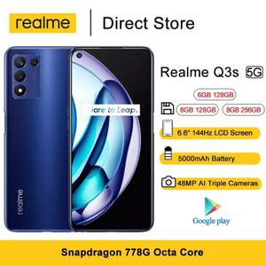 Смартфон Realme Q3s 8/128GB Snapdragon 778G 144Hz IPS