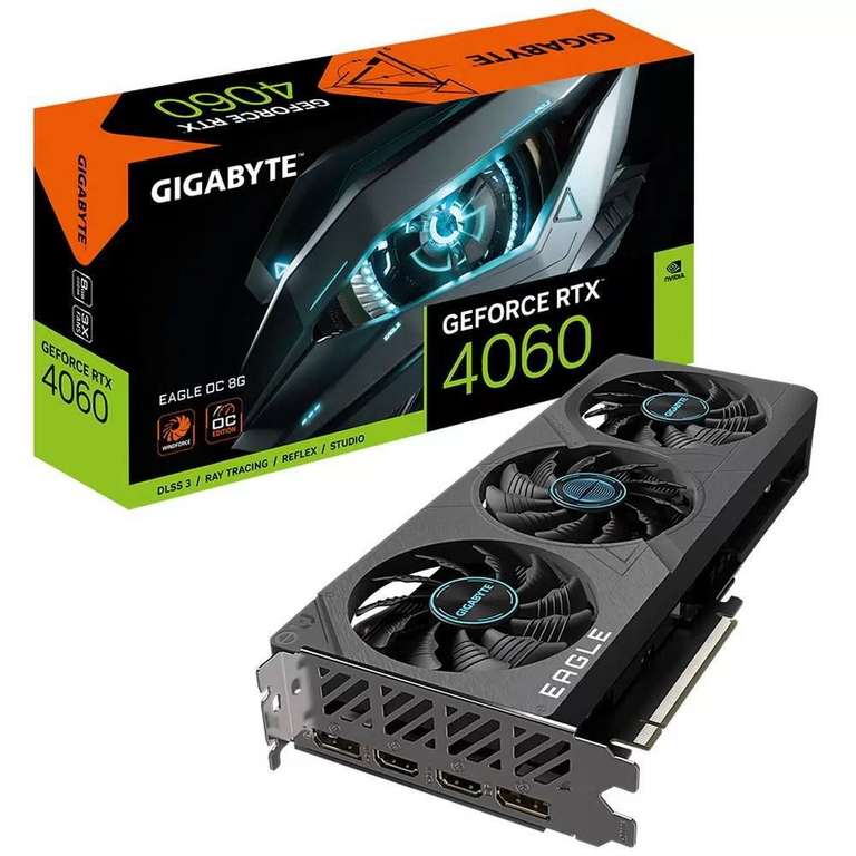 Видеокарта GIGABYTE NVIDIA RTX 4060 EAGLE OC 8Gb