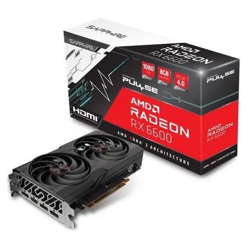 Видеокарта Sapphire Radeon RX 6600 8 ГБ