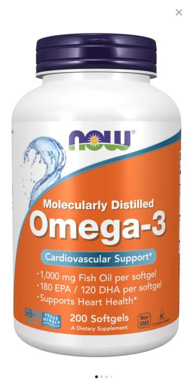Omega-3 капс., 1000 мг, 346 г, 400 шт., 2 уп., нейтральный
