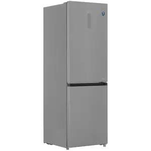 Холодильник с морозильником Midea MDRB470MGF46O серебристый 185 см, 320 л