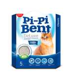 Комкующийся наполнитель для кошачьего туалета Pi-Pi Bent DeLuxe Classic 5 кг