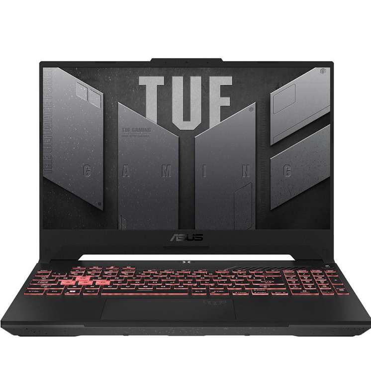 Ноутбук ASUS TUF Gaming A15 FA507NU-LP077, 15,6" AMD Ryzen 7 7735HS, RAM 16 ГБ, SSD 512 ГБ, NVIDIA GeForce RTX 4050 (цена с озон картой)