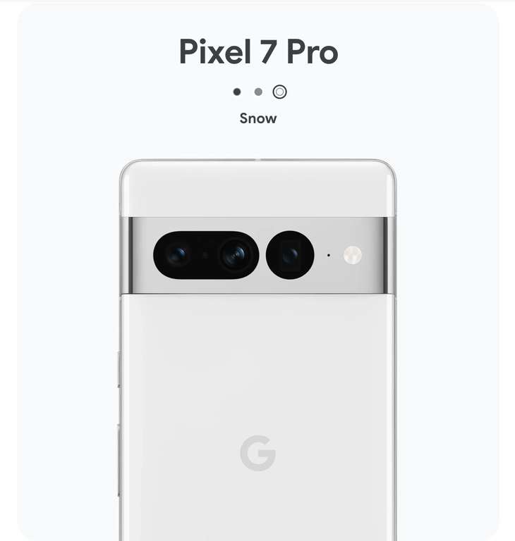 [МСК] Google Pixel 7 Pro 12/128GB Snow (JP)