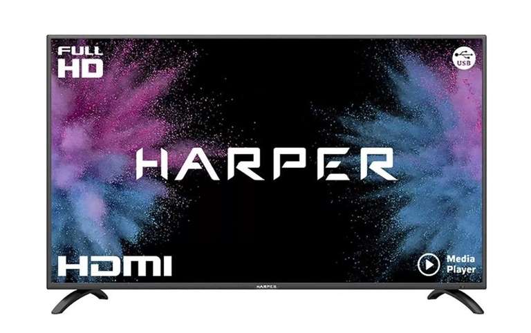 Телевизор Harper 43F670T, 43"(109 см), FHD + 30% бонусы