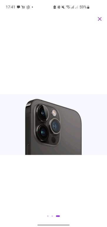 Смартфон Apple iPhone 14 Pro Max 256Gb Space Black (40% возврата)