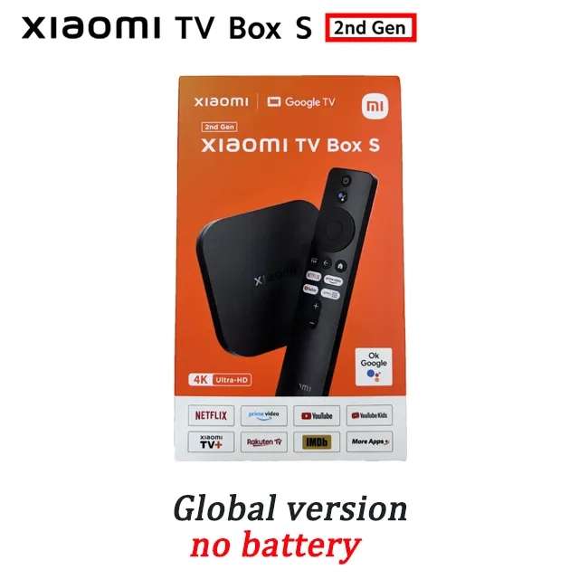 ТВ-приставка Xiaomi TV Box S 2nd Gen 4K Ultra HD