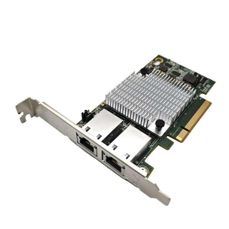 Сетевая карта Intel X540-T2 (×2 LAN 10Gbps, PCI-E ×8)