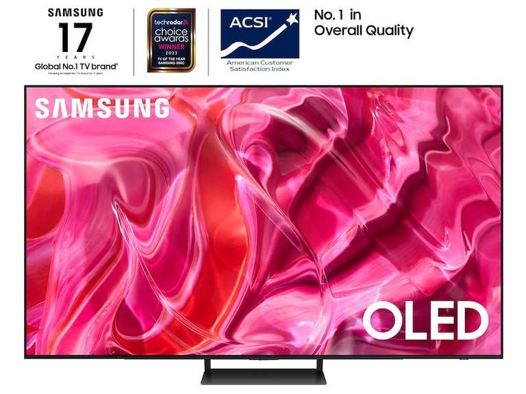 Телевизор Samsung QE77S90CAUXRU 77", 4K, 144 Гц, Smart TV