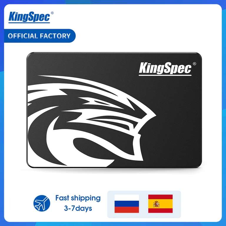 KingSpec SSD 2.5 500gb (Чтение 560мб/с, запись 530мб/с)