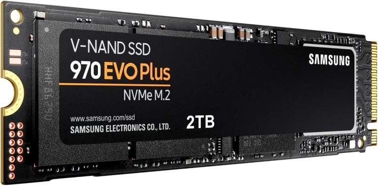2 ТБ SSD накопитель Samsung 970 EVO Plus M.2 2280 (MZ-V7S2T0BW)