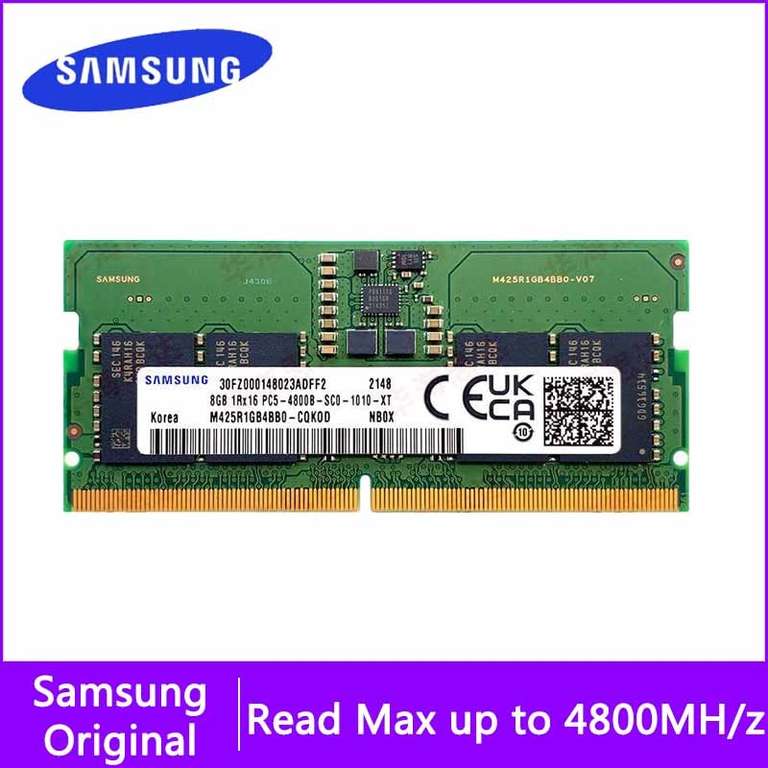 Модуль памяти DDR5 SODIMM Samsung Original 32Gb 4800Mhz
