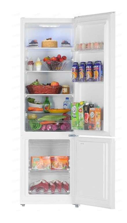 Холодильник с морозильником DEXP TF275D белый (262л,178см, А+)
