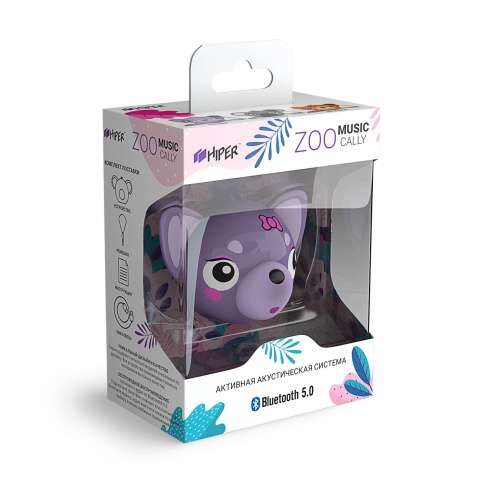 Беспроводная детская колонка HIPER ZOO CALLY (детская колонка HIPER ZOO LILY в описании)