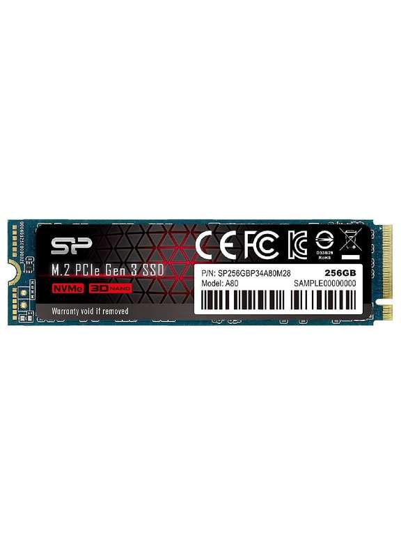 SSD диск SILICON POWER 256Гб, 2280, 3400-1000 Мб/с