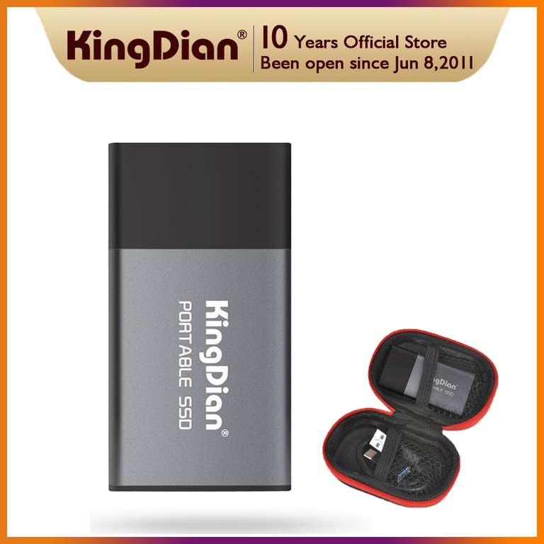 Портативный SSD-накопитель KingDian 120 ГБ