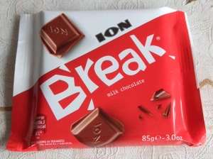 [СПБ] Шоколад ION | Break, молочный, 85 г (Греция)
