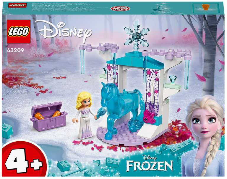 Конструктор LEGO Princess 43209 Ледяная конюшня Эльзы и Нокка, 53 дет.