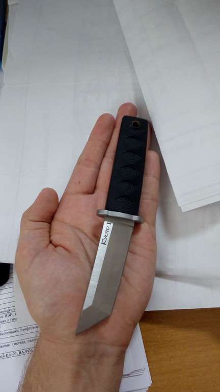 Фиксированный нож Cold Steel Kyoto I Tanto (с Озон картой)