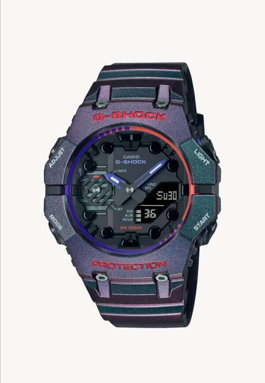 Японские наручные часы Casio G-SHOCK GA-B001AH-6A с хронографом
