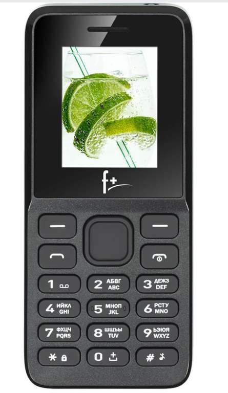 Мобильный телефон F+ B170 Dual sim black (цена по Ozon карте)