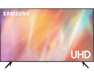 Телевизор Samsung UE65AU7100UXRU 65" 4K UHD Smart TV, черно-серый (по Ozon карте)