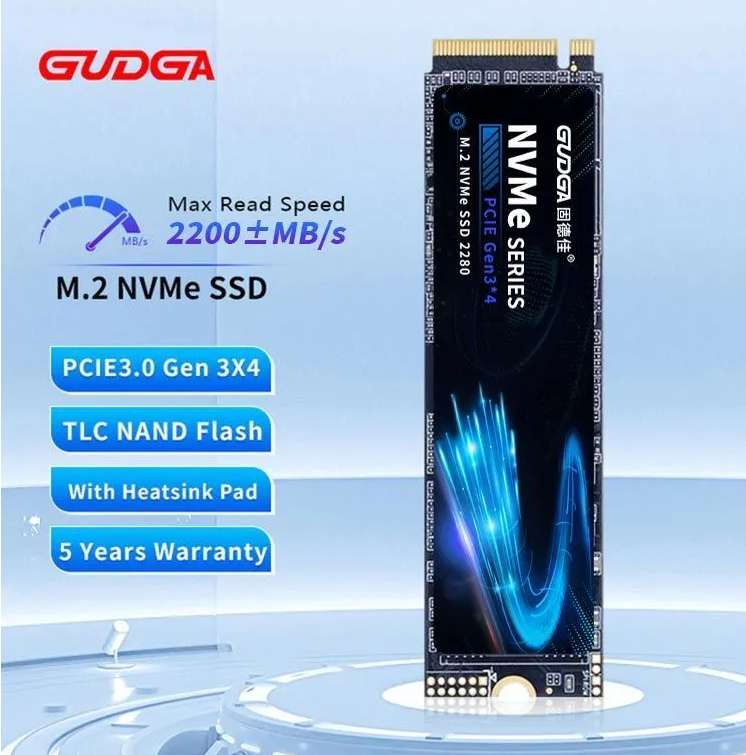 1 ТБ Внутренний SSD-диск GUDGA GV-2280 (GV-2280) (из-за рубежа) (с озон картой)
