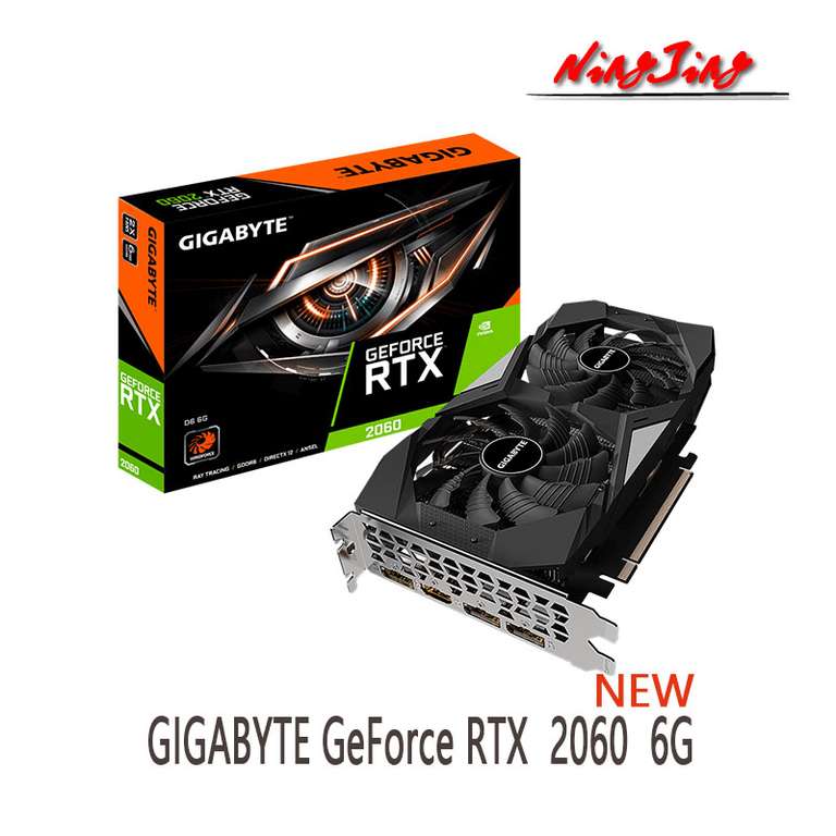 Видеокарта GIGABYTE GeForce RTX 2060 12G