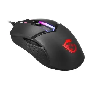 Мышь MSI Clutch GM30, игровая, оптическая, проводная, USB, черный по промокоду