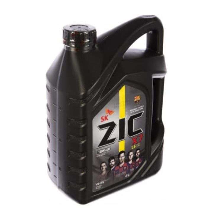 Моторное масло синтетическое X7 LS 10w40, 4л ZIC 162620