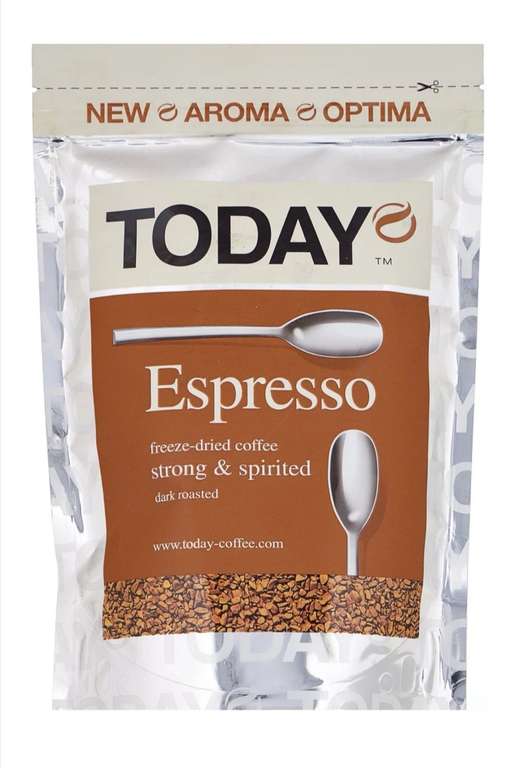 [Омск и возм др] Кофе растворимый Today Espresso 150г