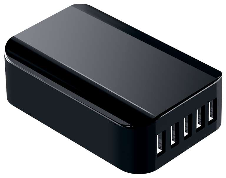 СЗУ MediaGadget HPS-551U 5 USB-A универсальное Black