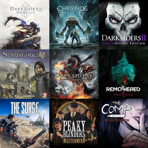 [PC] Darksiders II Deathinitive Edition, Remothered: Tormented Fathers, The Coma: Recut - Deluxe Edition, и другие