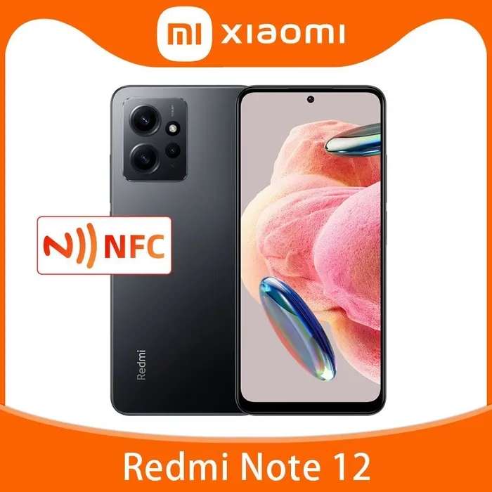 Смартфон Xiaomi Redmi Note 12 NFC 8/256 Гб, глобальная версия (по Ozon карте, доставка из-за рубежа)